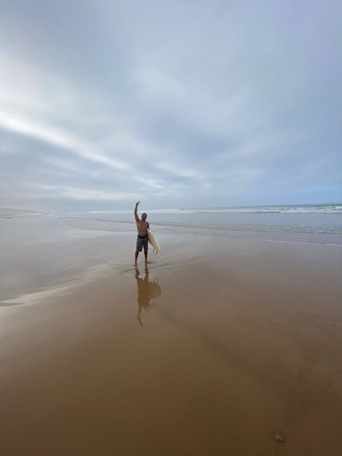 Morning surf session with MatnWave in Morocco